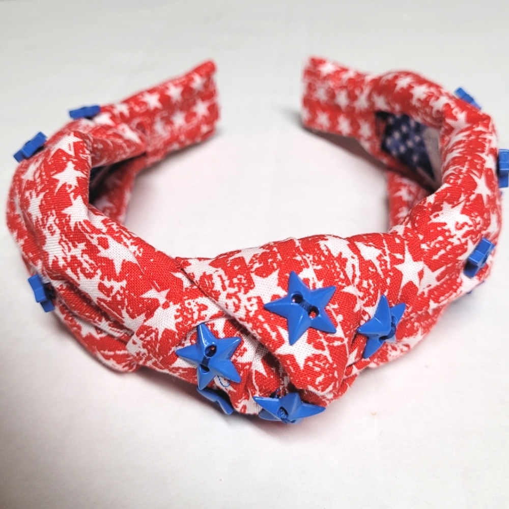 Knotted Headband with Stars